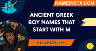 Ancient Greek Boy Names That Start With M