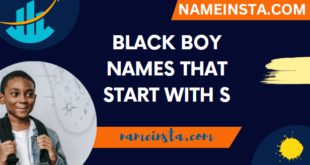 Black Boy Names That Start With S with meanings