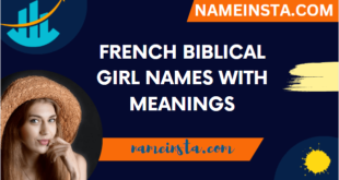 French Biblical Girl Names With Meanings