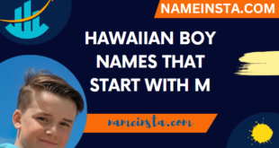 Hawaiian Boy Names That Start With M with meanings