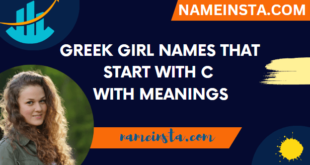 Greek Girl Names That Start With C With Meanings